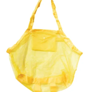 Bolsa Praia Amarela TOBEE feita em tela de poliéster para brinquedos
