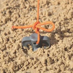Estaca plástica para areia do gazebo articulado e tenda sanfonada de praia Tobee