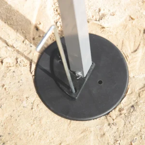 Estrutura de metal da tenda gazebo articulado e tenda sanfonada Tobee com trava vermelha