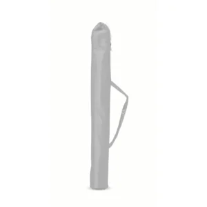 Sacola de transporte cinza com alça para o guarda-sol de praia Malibu Tobee em fundo branco.