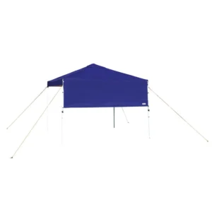 Tenda Gazebo Tobee em fundo branco com cordas de fixação esticadas, apresentando os detalhes técnicos da Tenda Gazebo Flex 3 X 3m Dobrável Em Alumínio Uv50+ Tobee.