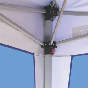 Tenda gazebo articulado e tenda sanfonada de praia Tobee fechada dentro da sacola de transporte